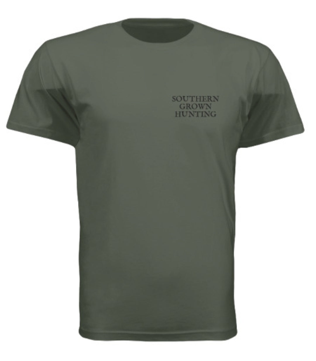 Cuttin & Struttin Dri-Power T-Shirt in Military Green & Black