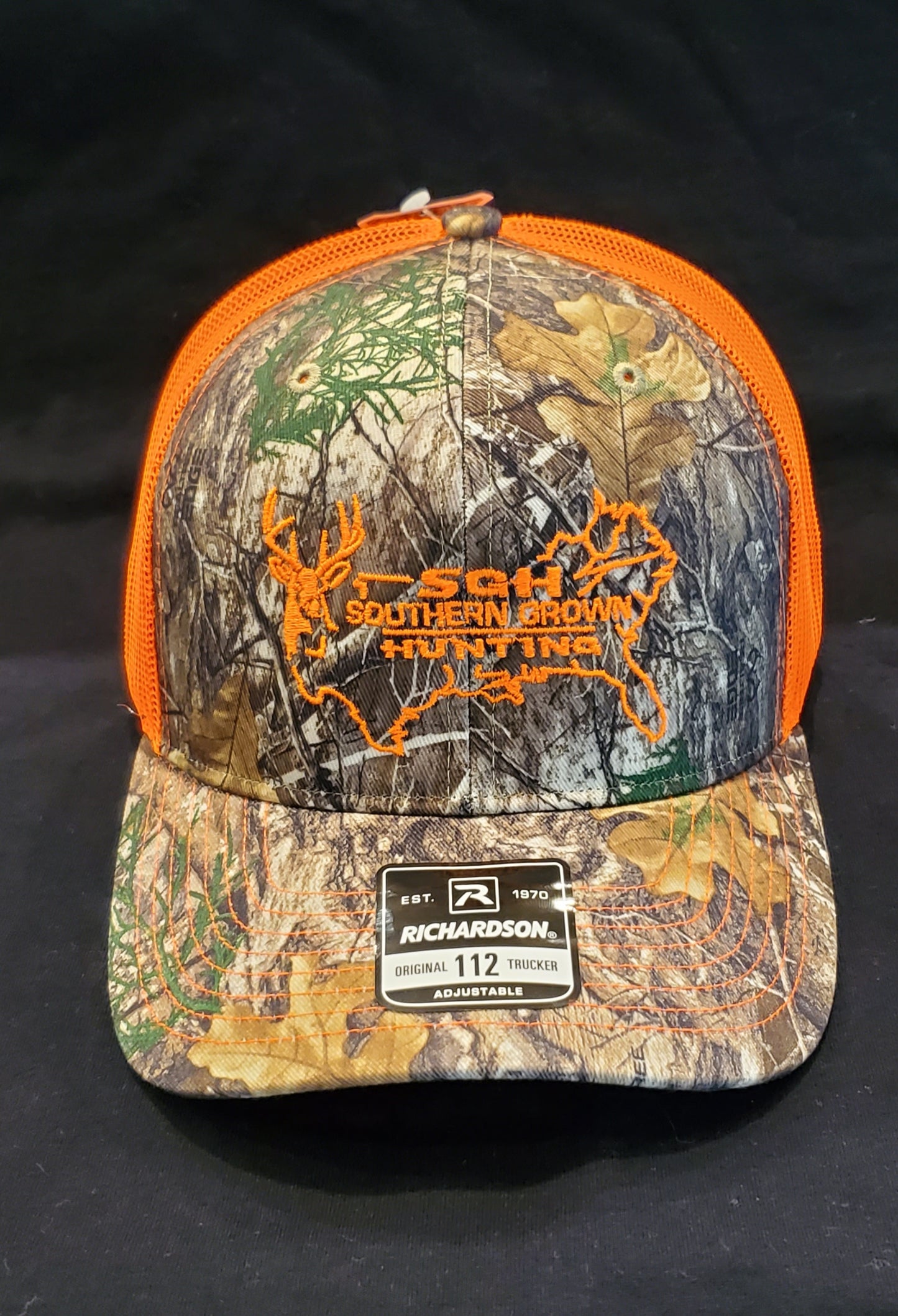 Realtree Edge / Blaze Orange Richardson Hat